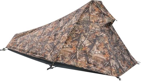 1 Person 3 Season Ultralight Backpacking Tent (Color: Realistic Camouflage)